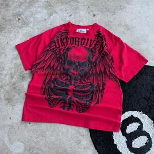 Y2K Vintage Affliction Style Grunge Tee